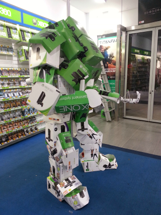 Illustration for article titled That's One Way To Build Titanfall's Giant Mech